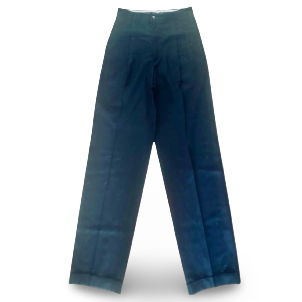 CLAUDE MONTANA Men's Black Pants